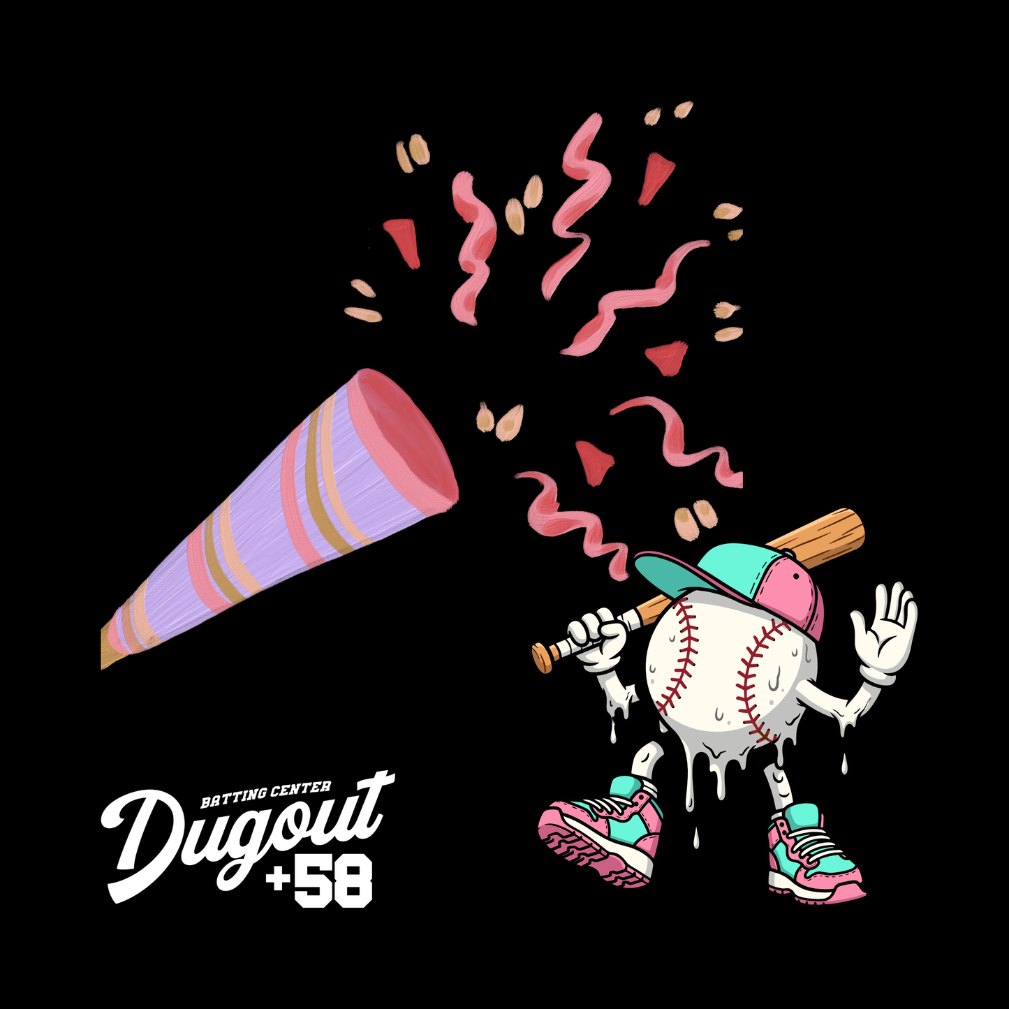 Kinder-Baseballparty