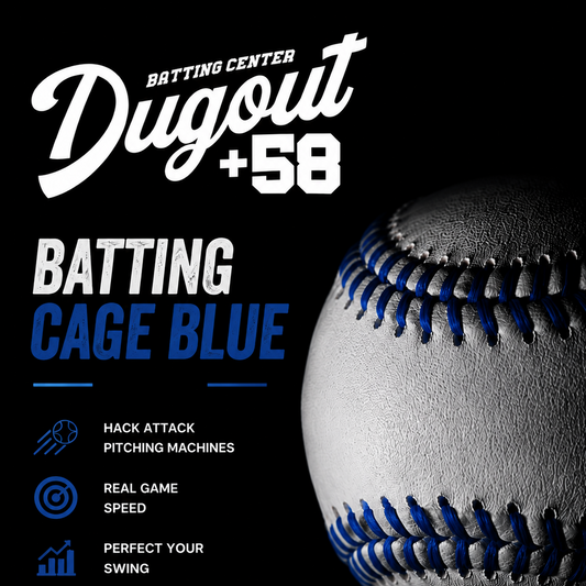 Baseball Cage - Blau